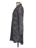 CAbi 100% Polyester Paisley Blue Casual Dress Size XXS - photo 5