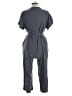 Anrabess Solid Gray Jumpsuit Size L - photo 2