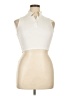 Full Tilt Ivory Sleeveless Button-Down Shirt Size XL - photo 1