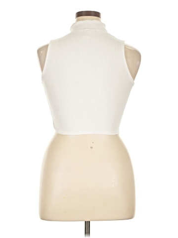 Full Tilt Sleeveless Button-Down Shirt (view 2)