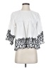 Zara Basic 100% Polyester White 3/4 Sleeve Blouse Size XS - photo 1