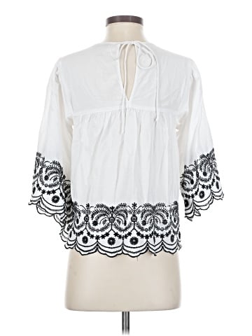 Zara Basic 3/4 Sleeve Blouse (view 2)