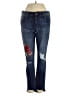 STS Blue Graphic Blue Jeans Size 26 waist - photo 1