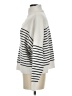 MNG Stripes Ivory Pullover Sweater Size S - photo 5