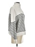 MNG Stripes Ivory Pullover Sweater Size S - photo 4