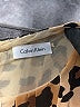 Calvin Klein Animal Print Brown Tan Casual Dress Size S (estimated) - photo 7