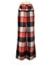 AFRM Plaid Red Burgundy Casual Pants Size 27 waist - photo 1