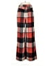 AFRM Plaid Red Burgundy Casual Pants Size 27 waist - photo 2