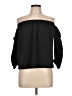 Milly Black 3/4 Sleeve Blouse Size L - photo 1
