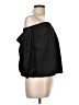 Milly Black 3/4 Sleeve Blouse Size L - photo 4