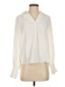 Halogen 100% Polyester Ivory Long Sleeve Blouse Size XS - photo 1