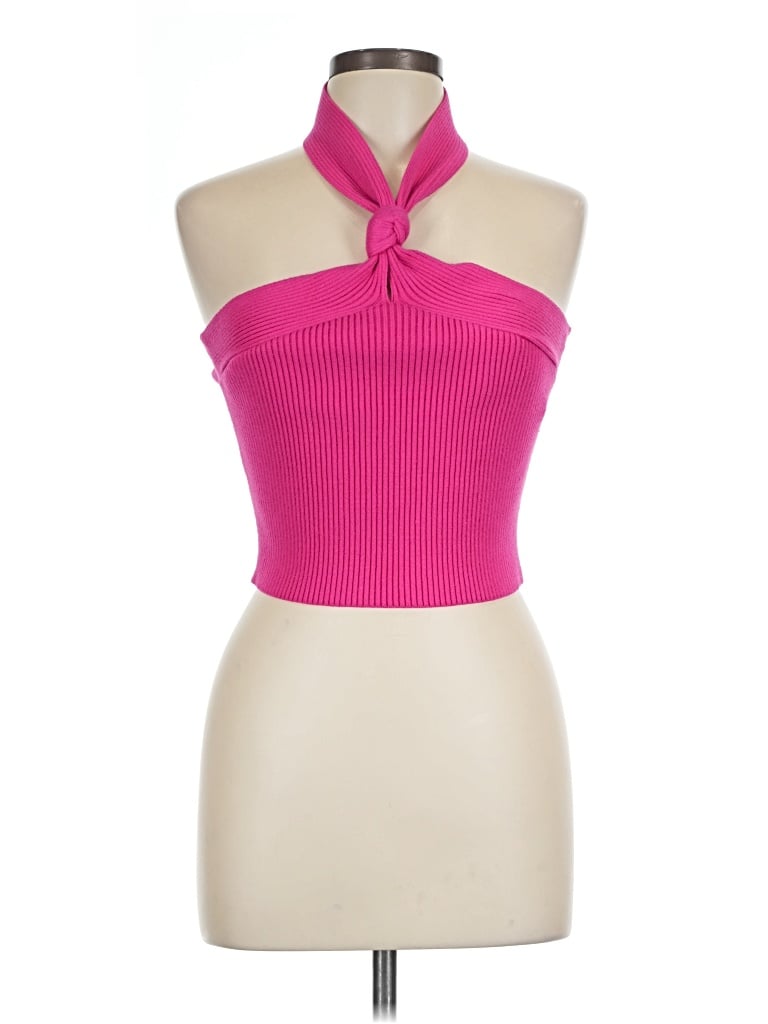Pre-owned Forever 21 Bodysuit In Pink
