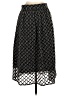 Zara Argyle Black Casual Skirt Size S - photo 2