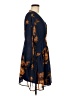 Entro 100% Polyester Blue Cocktail Dress Size M - photo 4