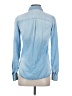 Mossimo Supply Co. 100% Lyocell Blue Long Sleeve Button-Down Shirt Size XS - photo 2