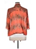 Cato 100% Polyester Orange Kimono Size XL - photo 2