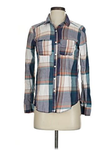 Rubbish Long Sleeve Button-Down Shirt (view 1)