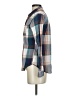 Rubbish 100% Cotton Plaid Blue Long Sleeve Button-Down Shirt Size XS - photo 5