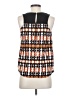 Unbranded 100% Rayon Orange Brown Sleeveless Blouse Size S - photo 2