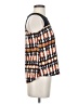 Unbranded 100% Rayon Orange Brown Sleeveless Blouse Size S - photo 4