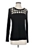 Unbranded Black Long Sleeve Top Size S (estimated) - photo 1