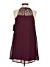 Lulus 100% Polyester Burgundy Sleeveless Blouse Size XS - photo 2