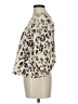 Dolce Vita 100% Polyester Animal Print Ivory 3/4 Sleeve Blouse Size M - photo 5
