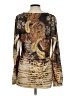 New Directions Gold Tan Cardigan Size L - photo 2