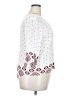 Fun2Fun 100% Rayon White 3/4 Sleeve Blouse Size 2X - photo 4