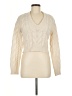 FRAME 100% Merino Extra Fine Wool Ivory Wool Pullover Sweater Size M - photo 1