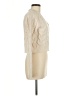 FRAME 100% Merino Extra Fine Wool Ivory Wool Pullover Sweater Size M - photo 4