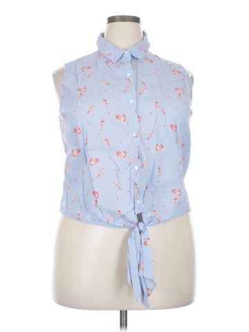Collective Concepts Sleeveless Button-Down Shirt (view 1)