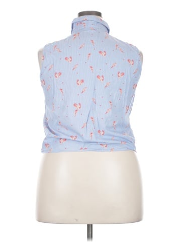 Collective Concepts Sleeveless Button-Down Shirt (view 2)
