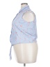 Collective Concepts Blue Sleeveless Button-Down Shirt Size XXL - photo 5