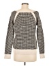 Pieces by Kensie Houndstooth Ivory Pullover Sweater Size M - photo 2