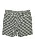 Caslon Checkered-gingham Green Shorts Size 14 - photo 2