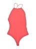 Privacy Please Orange Bodysuit Size S - photo 1