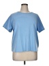 BFA Classics Solid Blue Short Sleeve T-Shirt Size 1X - photo 1