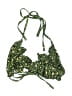 Unbranded Paisley Green Swimsuit Top Size M - photo 1