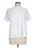 ICO White Short Sleeve Blouse Size L - photo 1