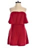 Crystal Sky Solid Red Romper Size S - photo 1