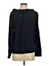 Ann Taylor LOFT Black Long Sleeve Blouse Size M - photo 2