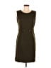 PREMISE Solid Brown Casual Dress Size 6 - photo 1