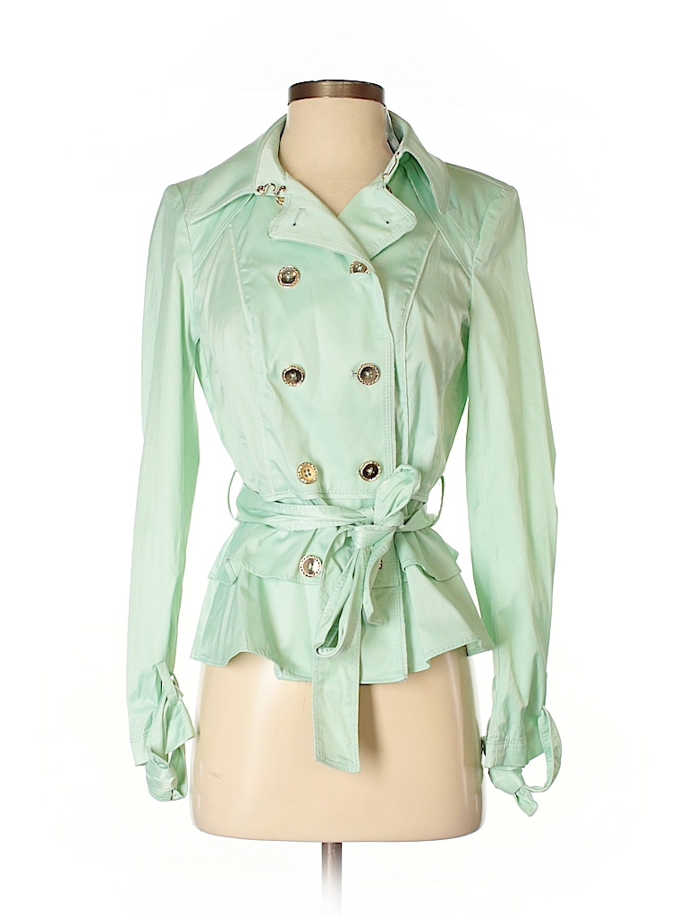 white house black market green jacket