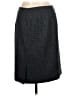 Chadwicks Houndstooth Gray Wool Skirt Size 10 - photo 2