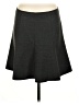 Ann Taylor 100% Polyester Solid Gray Casual Skirt Size 8 - photo 1