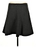 Ann Taylor 100% Polyester Solid Gray Casual Skirt Size 8 - photo 2