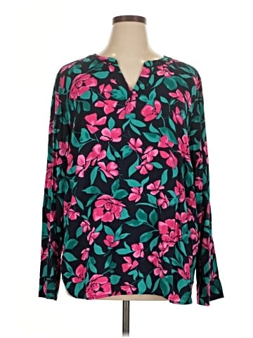 Talbots Outlet Long Sleeve Blouse (view 1)