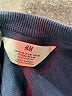 H&M 100% Cotton Blue Cardigan Size 3 - photo 3