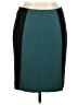 Halogen Color Block Teal Formal Skirt Size 14 - photo 1